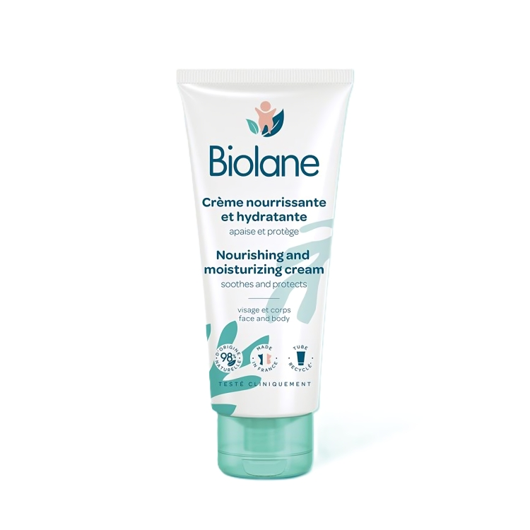 Crème nourrissante & hydratante Biolane 100 ml