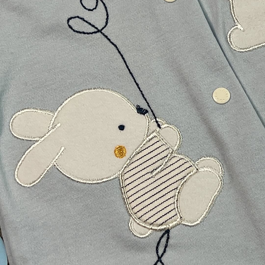 Grenouillère bébé Miniel mixte coton 3-6-9 mois